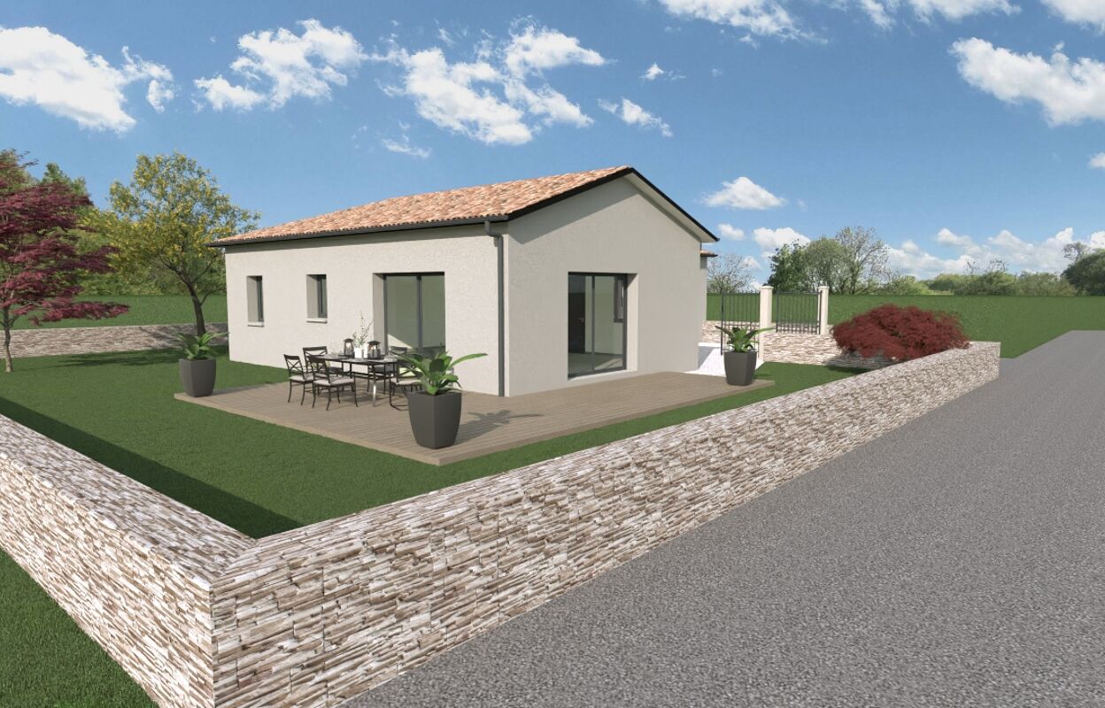 maison 95 m2 à construire à Saint-Didier-sur-Chalaronne (01140)