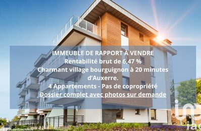 vente immeuble 390 000 € à proximité de Appoigny (89380)