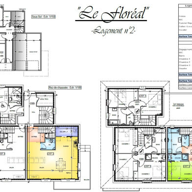 Appartement 4 pièces 107 m²