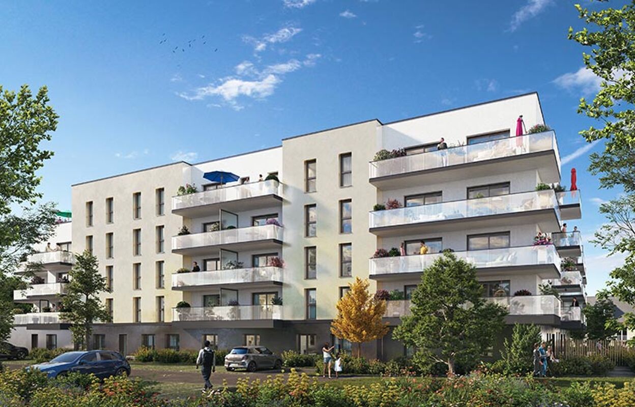 appartement neuf T2, T3, T4 pièces 38 à 87 m2 à vendre à Liffré (35340)