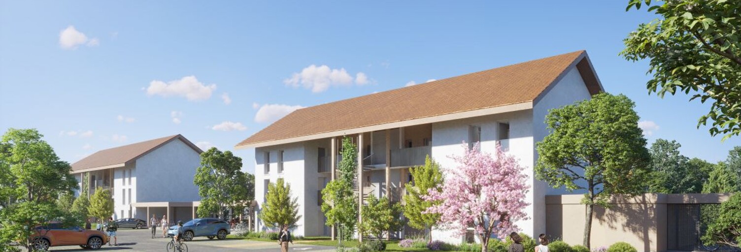 Appartement neuf T2, T3 Pièce 41 à 61 m² à vendre à Ruffieux (73310)