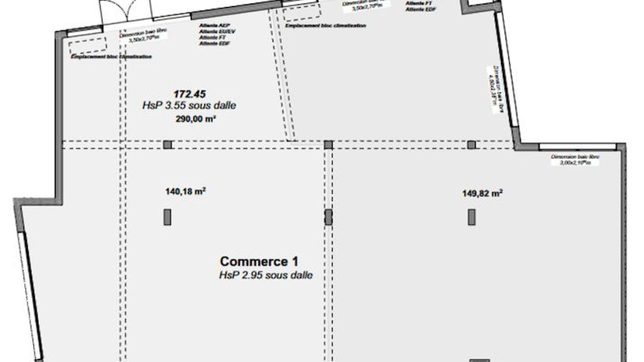 commerce  pièces 290 m2 à vendre à Cuges-les-Pins (13780)