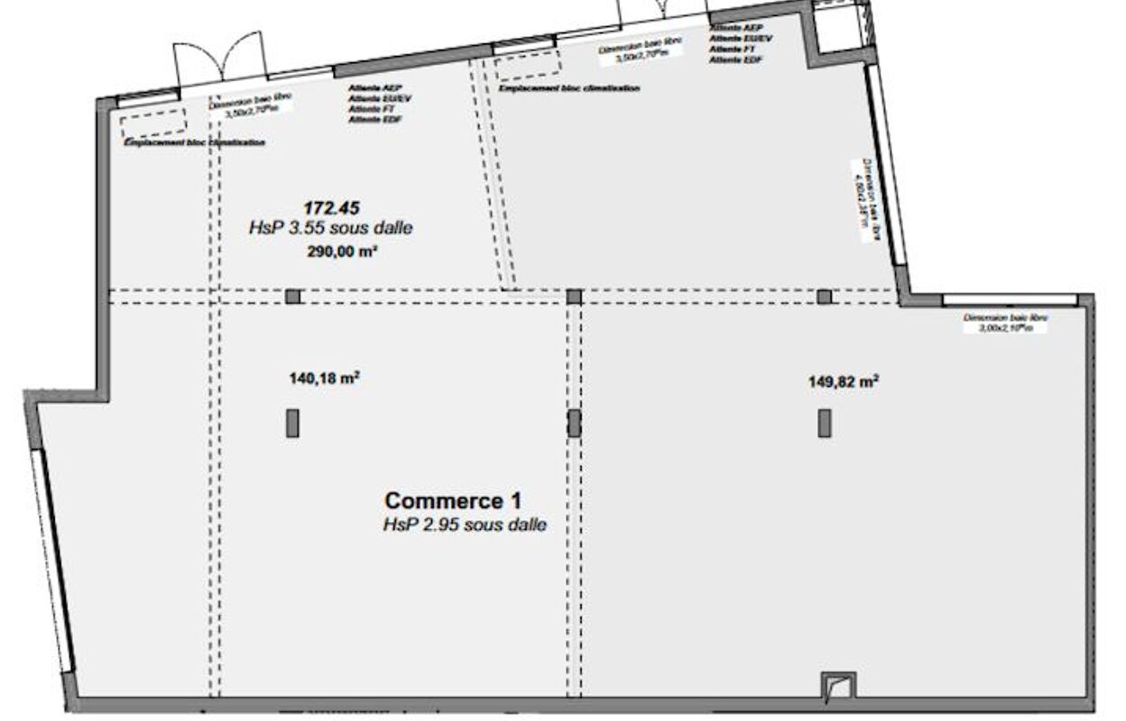 commerce  pièces 290 m2 à vendre à Cuges-les-Pins (13780)