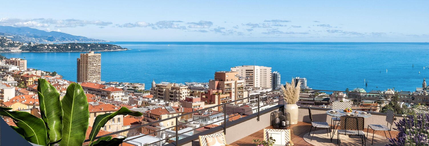 Appartement neuf T1, T3, T4, T5, T6 Pièce 30 à 208 m² à vendre à Beausoleil (06240)