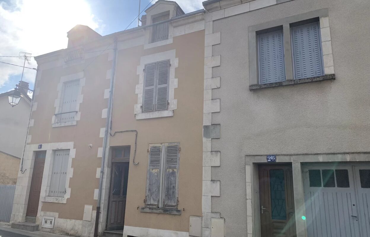 maison 3 pièces 53 m2 à vendre à Argenton-sur-Creuse (36200)