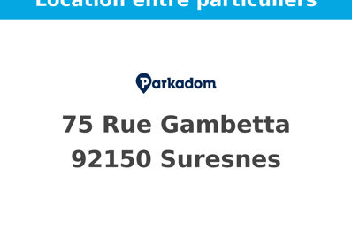 location garage 110 € CC /mois à proximité de Vitry-sur-Seine (94400)