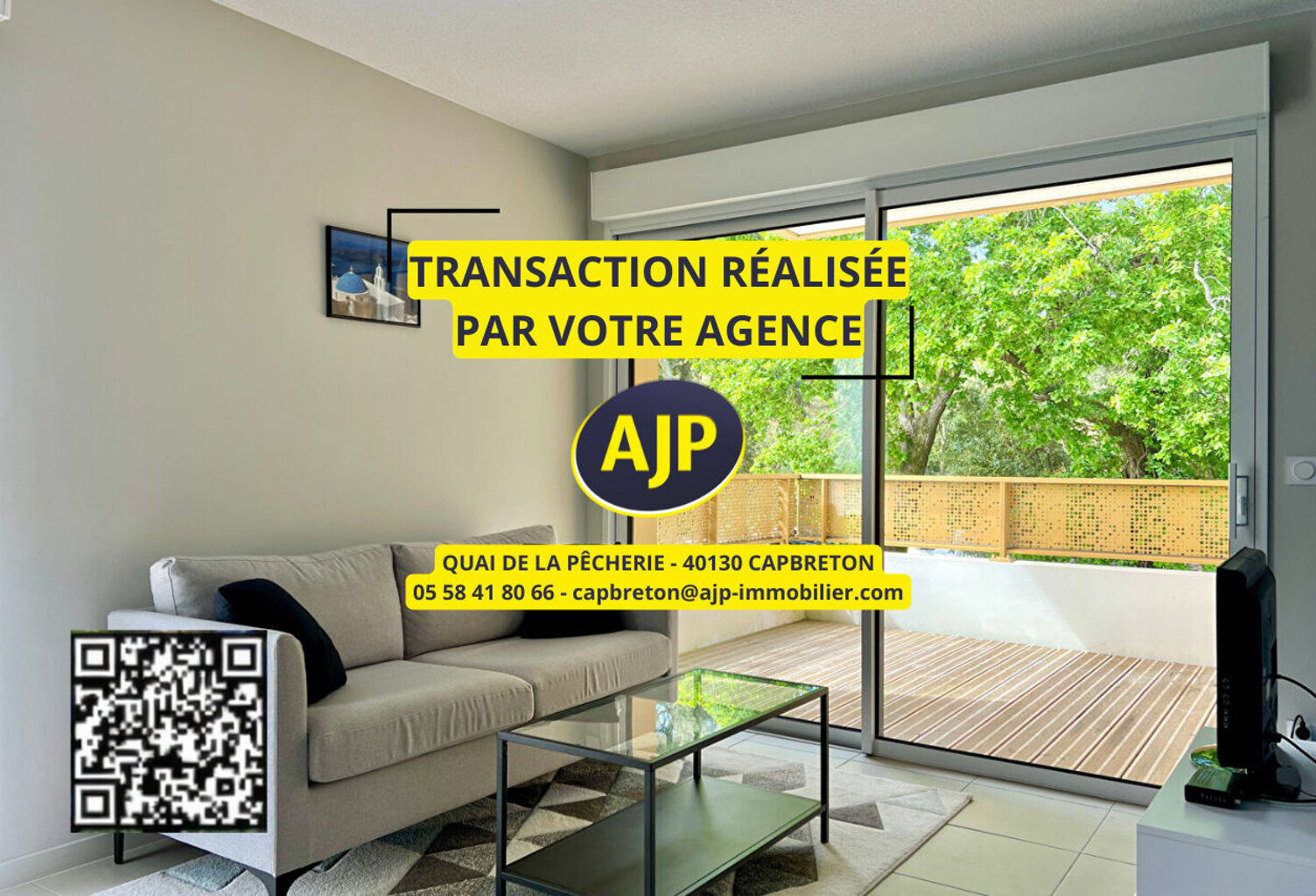 Appartement 3 pièces 58.95m2 avec deux places de parking — photo 1
