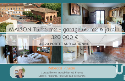 maison 5 pièces 115 m2 à vendre à Portet-sur-Garonne (31120)