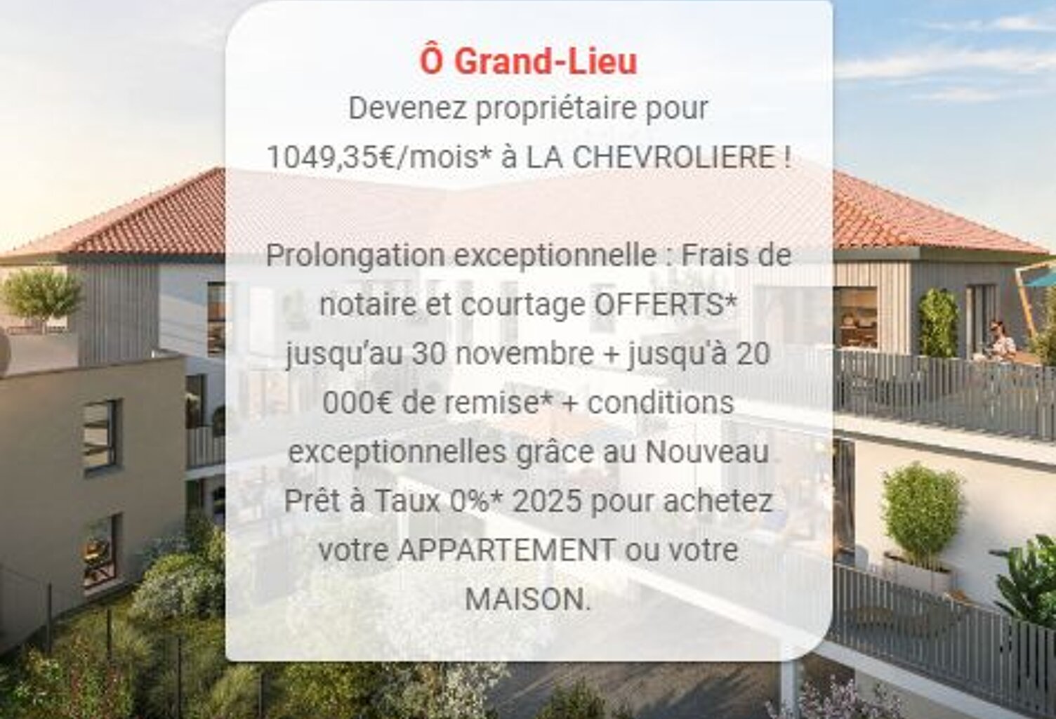Appartement La Chevroliere 3 pièce(s) 68 m2 — photo 1