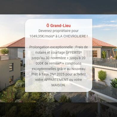 Appartement 2 pièces 269900 €