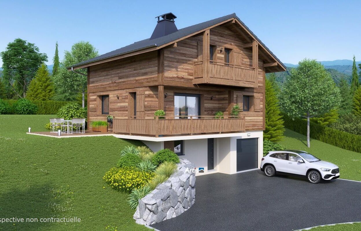 maison 121 m2 à construire à Sallanches (74700)