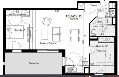 vente appartement 238 500 € à proximité de Tourbes (34120)
