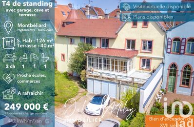 vente appartement 249 000 € à proximité de Grand-Charmont (25200)