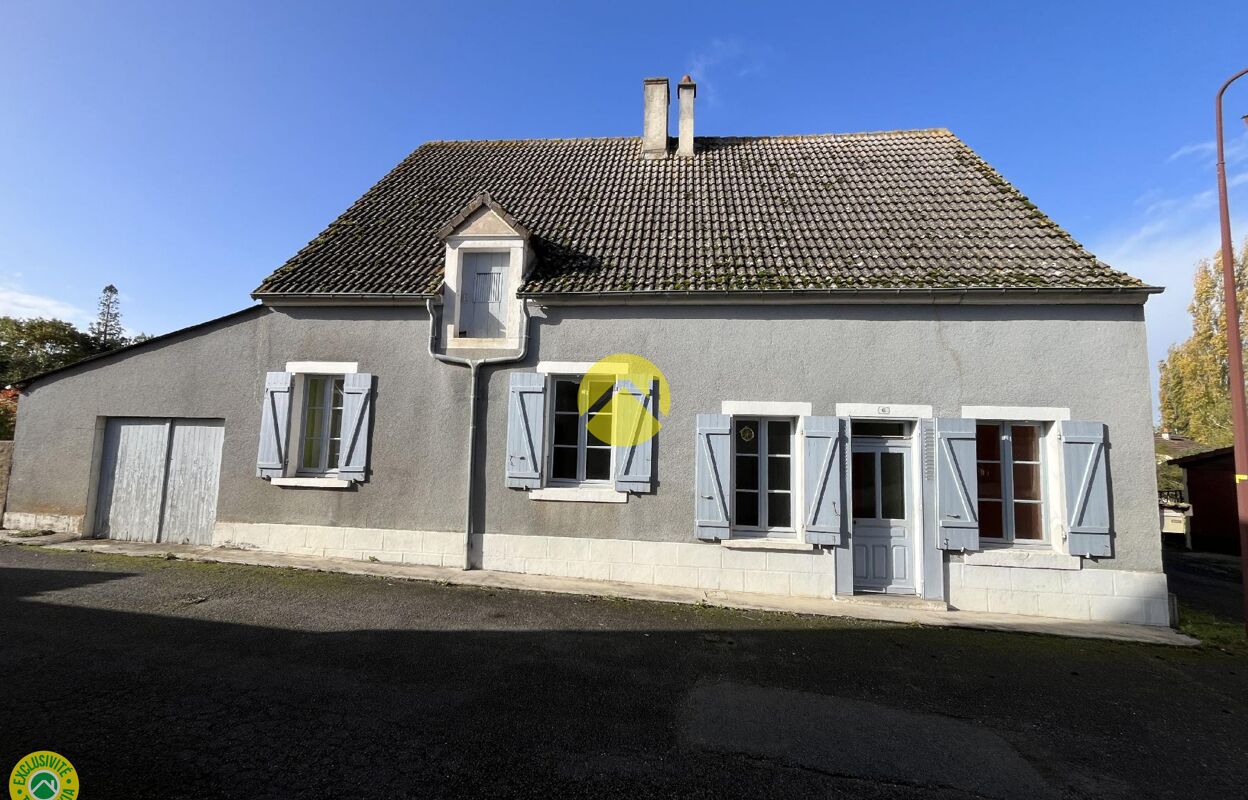 maison 6 pièces 90 m2 à vendre à Châteauneuf-sur-Cher (18190)