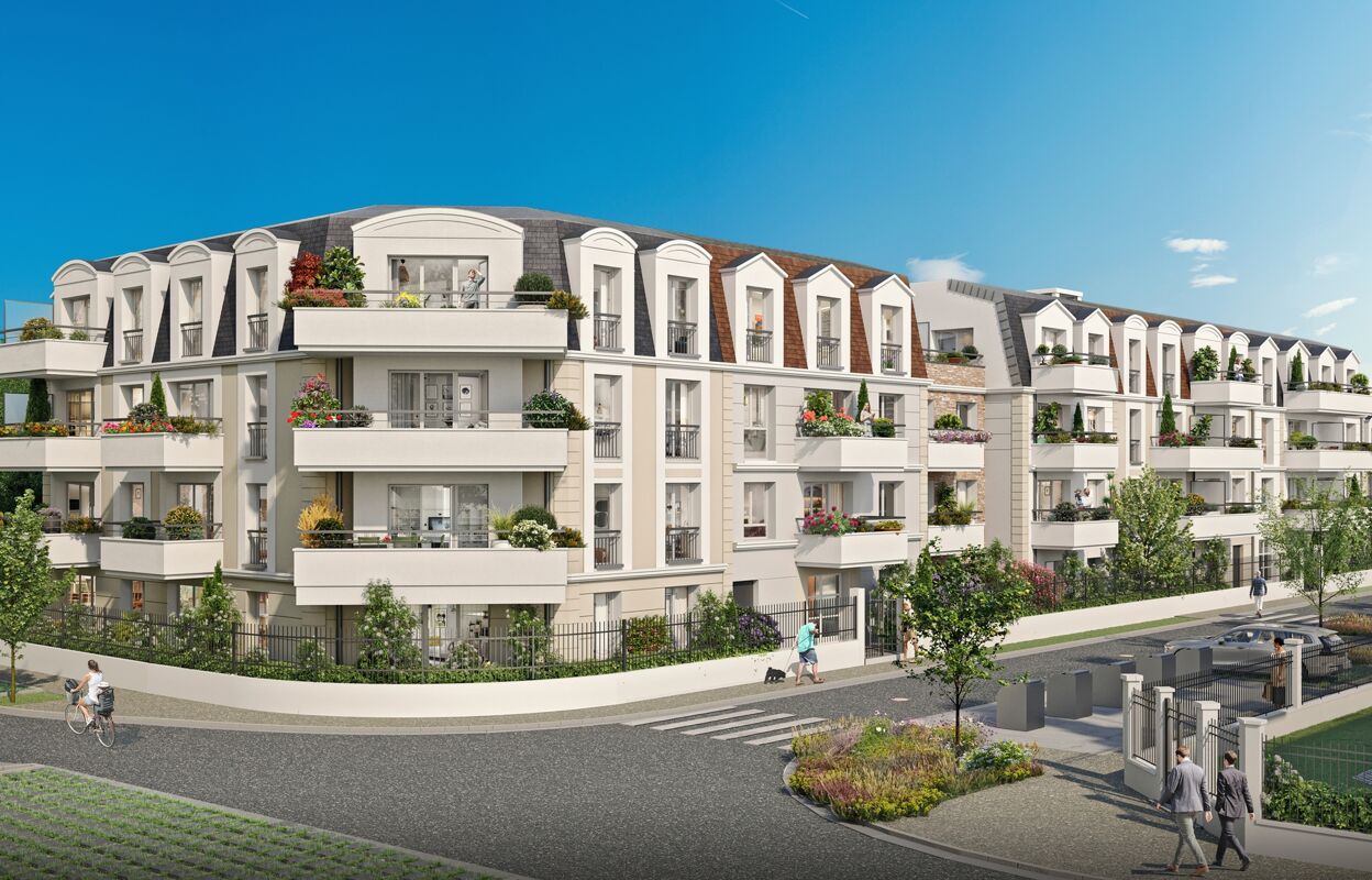 appartement neuf T2, T3, T4 pièces 42 à 83 m2 à vendre à Le Plessis-Bouchard (95130)