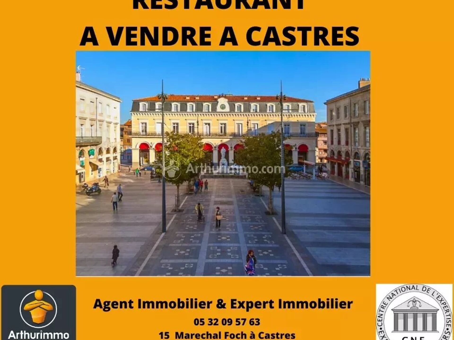 Vente Local Commercial 1201m² 6 Pièces à Castres (81100) - Arthurimmo
