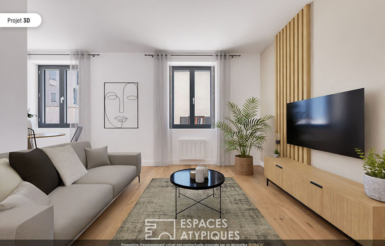 appartement 3 pièces 59 m2 à vendre à Caluire-Et-Cuire (69300)