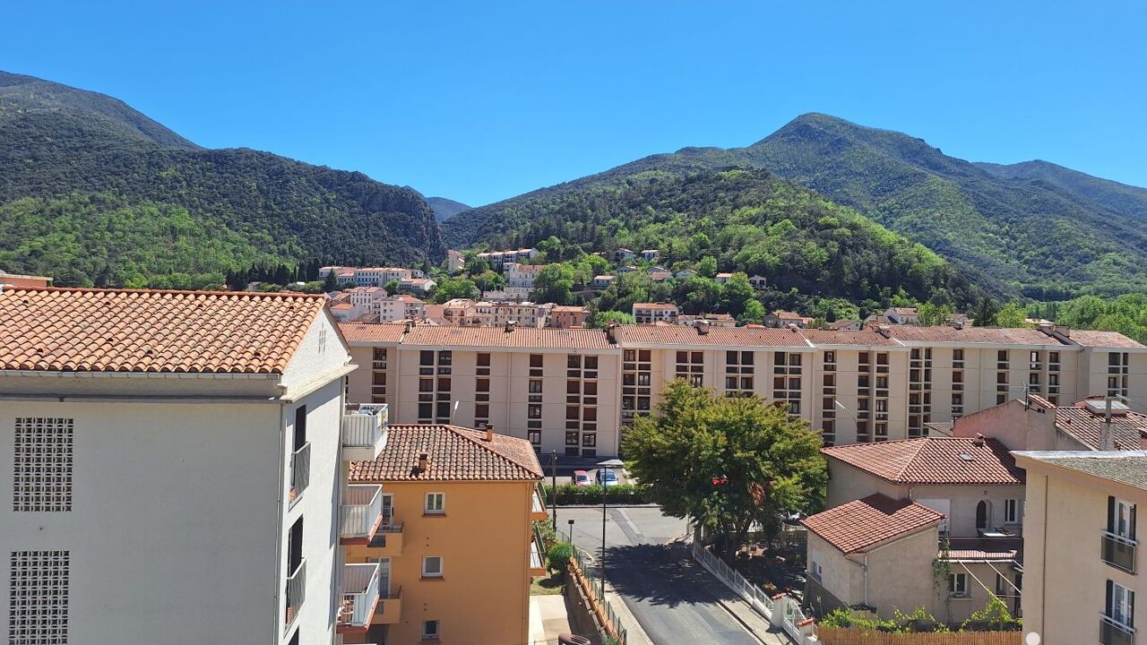 appartement 3 pièces 58 m2 à vendre à Amélie-les-Bains-Palalda (66110)