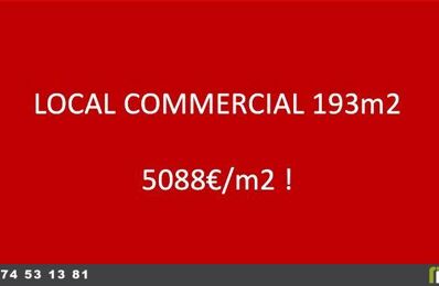 commerce 1 pièces 193 m2 à vendre à Issy-les-Moulineaux (92130)