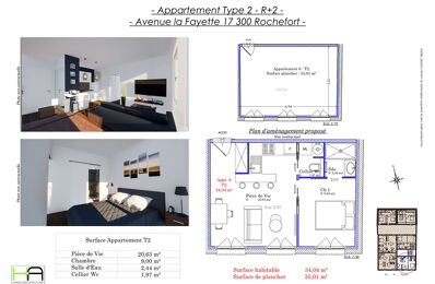 vente appartement 90 950 € à proximité de Fouras (17450)