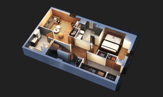 Appartement 4 Pièces 124 m² à vendre à Les Belleville (73440)
