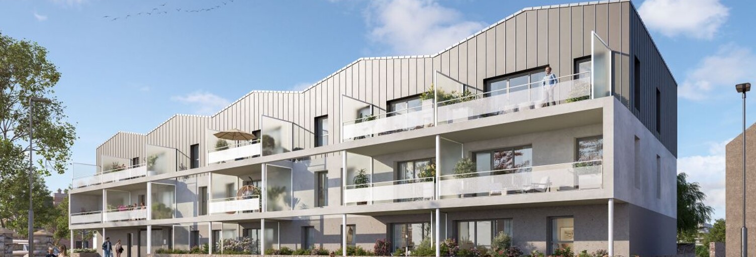 Appartement neuf T2, T3, T4 Pièce 38 à 89 m² à vendre à Brest (29200)