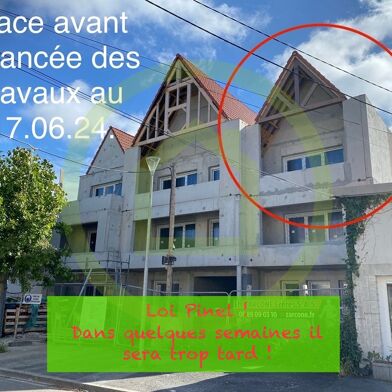 Appartement 3 pièces 55 m²