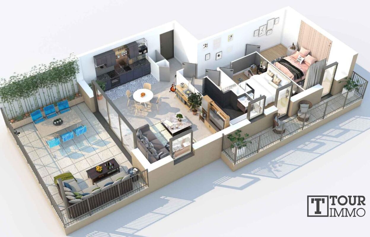 appartement 3 pièces 75 m2 à vendre à Charbonnières-les-Bains (69260)