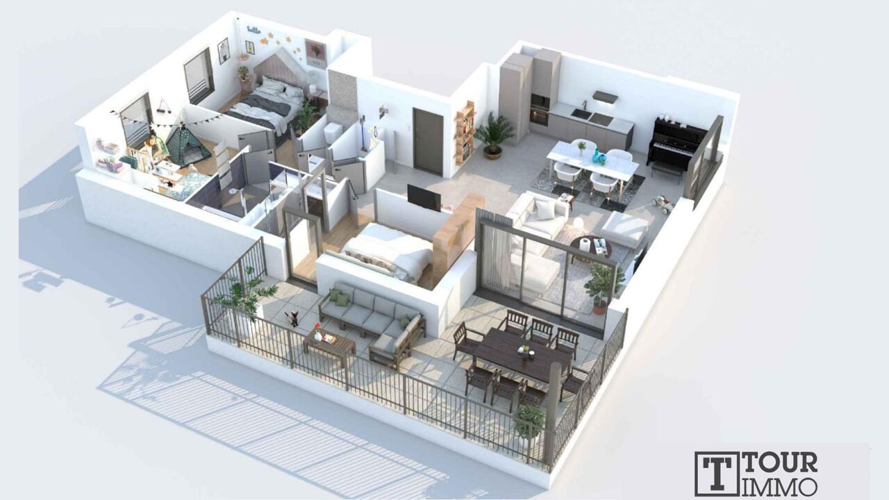 appartement 4 pièces 96 m2 à vendre à Charbonnières-les-Bains (69260)