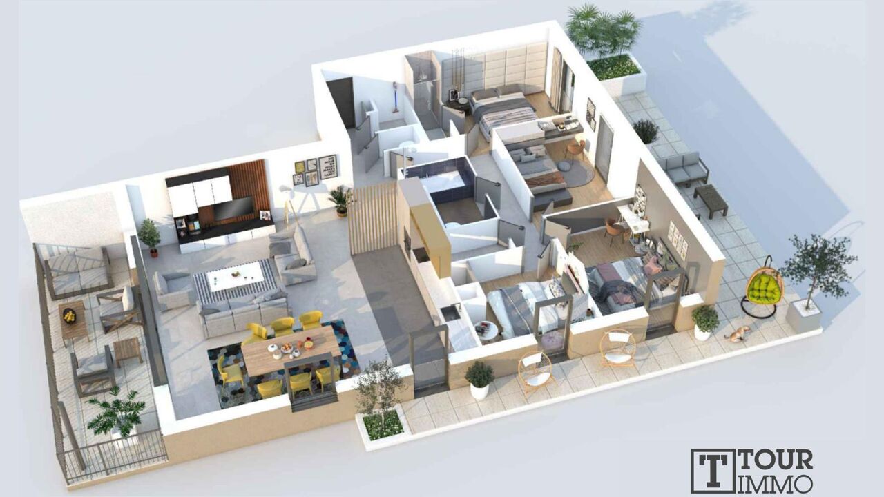 appartement 5 pièces 132 m2 à vendre à Charbonnières-les-Bains (69260)