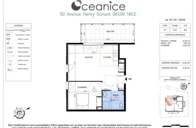 location appartement 838 € CC /mois à proximité de Saint-André-de-la-Roche (06730)