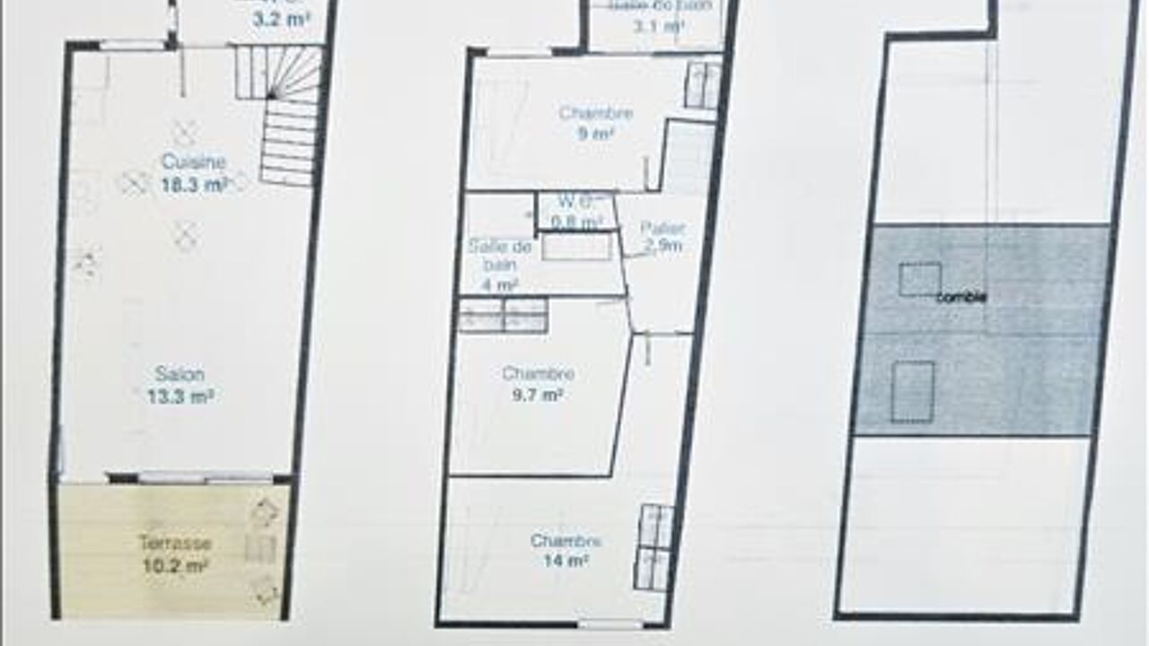 maison 4 pièces 72 m2 à vendre à Gignac (34150)