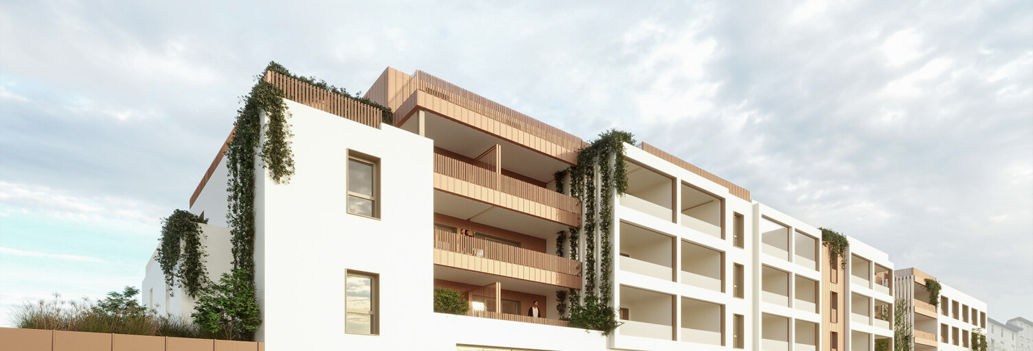 Appartement neuf T2, T3, T4, T5 Pièce 46 à 99 m² à vendre à Dax (40100)