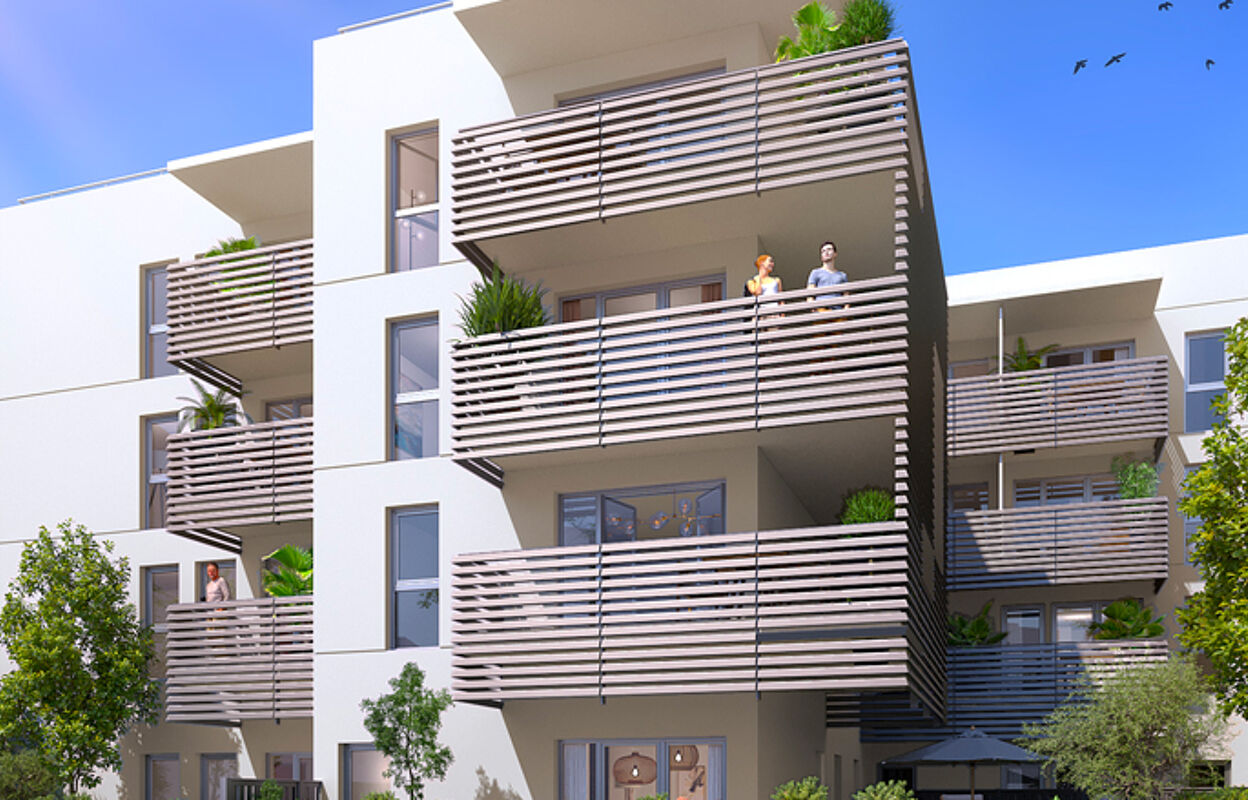 appartement neuf T2 pièces 40 à 43 m2 à vendre à Toulon (83000)