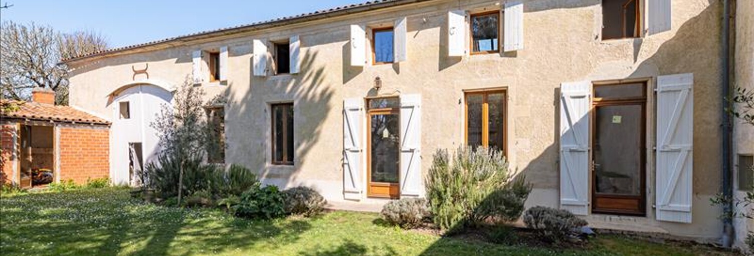 Maison 5 Pièces 186 m² à vendre à Gourvillette (17490)