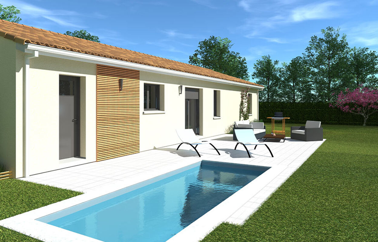 maison 90 m2 à construire à Pontonx-sur-l'Adour (40465)
