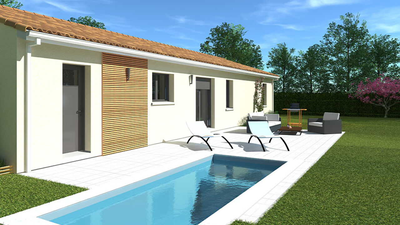 maison 90 m2 à construire à Gamarde-les-Bains (40380)