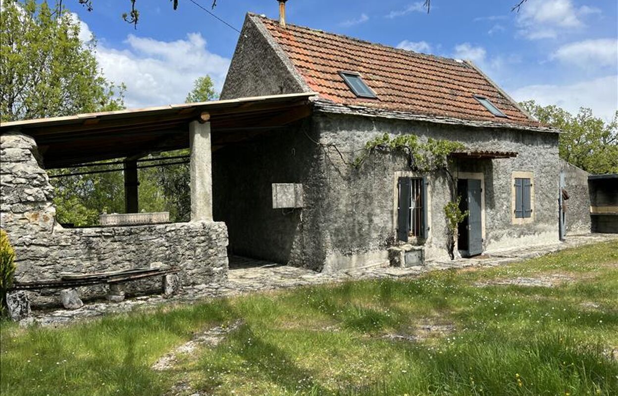 maison 3 pièces 55 m2 à vendre à Salvagnac-Cajarc (12260)