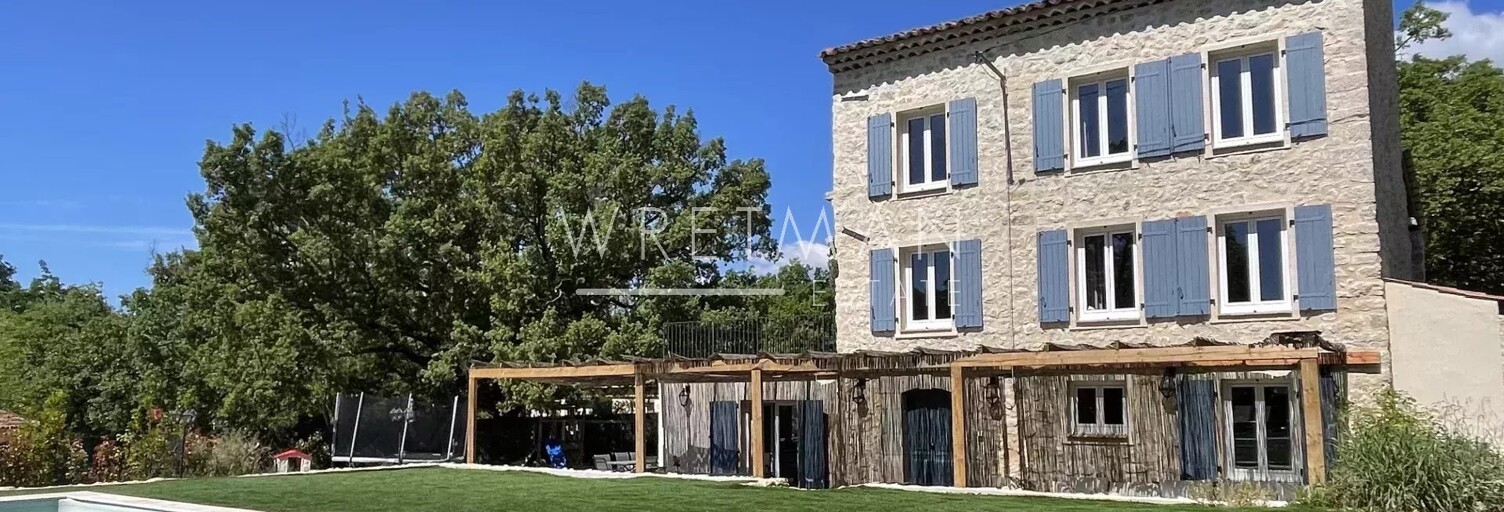 Maison 6 Pièces 192 m² à vendre à Fayence (83440)