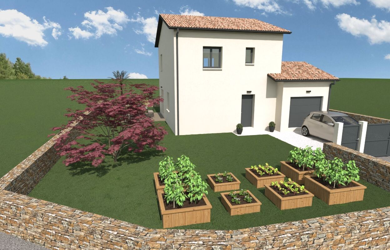 maison 90 m2 à construire à Montceaux (01090)