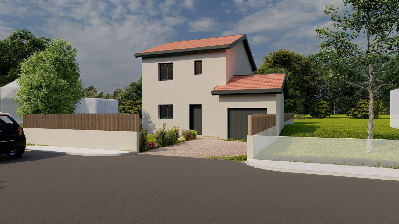 maison 90 m2 à construire à Béligneux (01360)