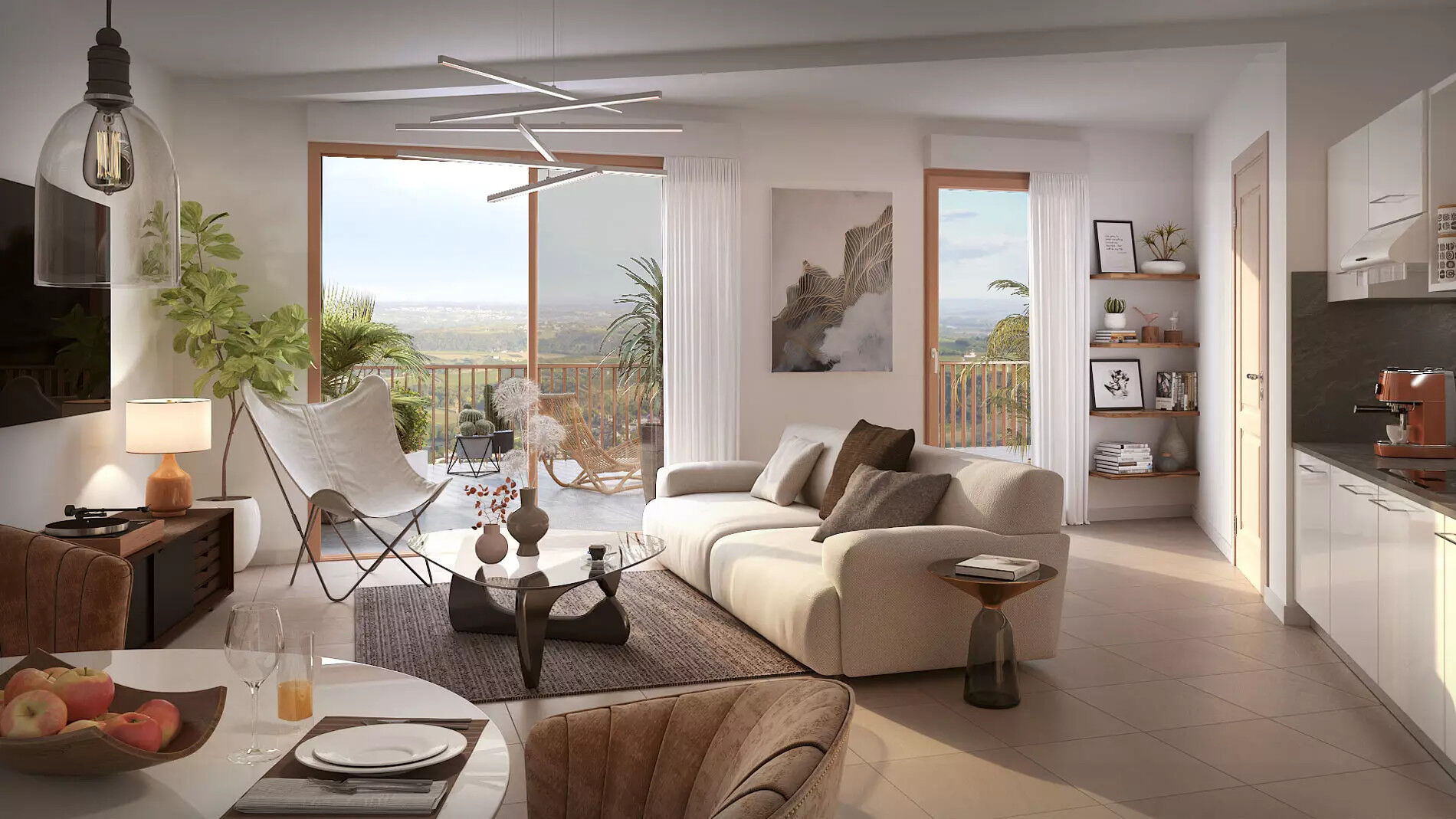 Appartement neuf 2 pièces 48 m²