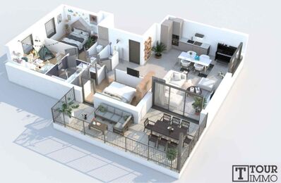 appartement 4 pièces 97 m2 à vendre à Charbonnières-les-Bains (69260)