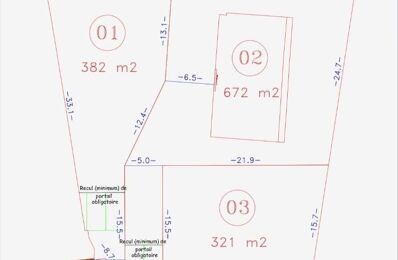 terrain  pièces 382 m2 à vendre à Lignan-sur-Orb (34490)