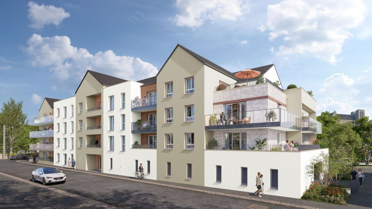 appartement neuf T2, T3, T4 pièces 38 à 82 m2 à vendre à Flers (61100)