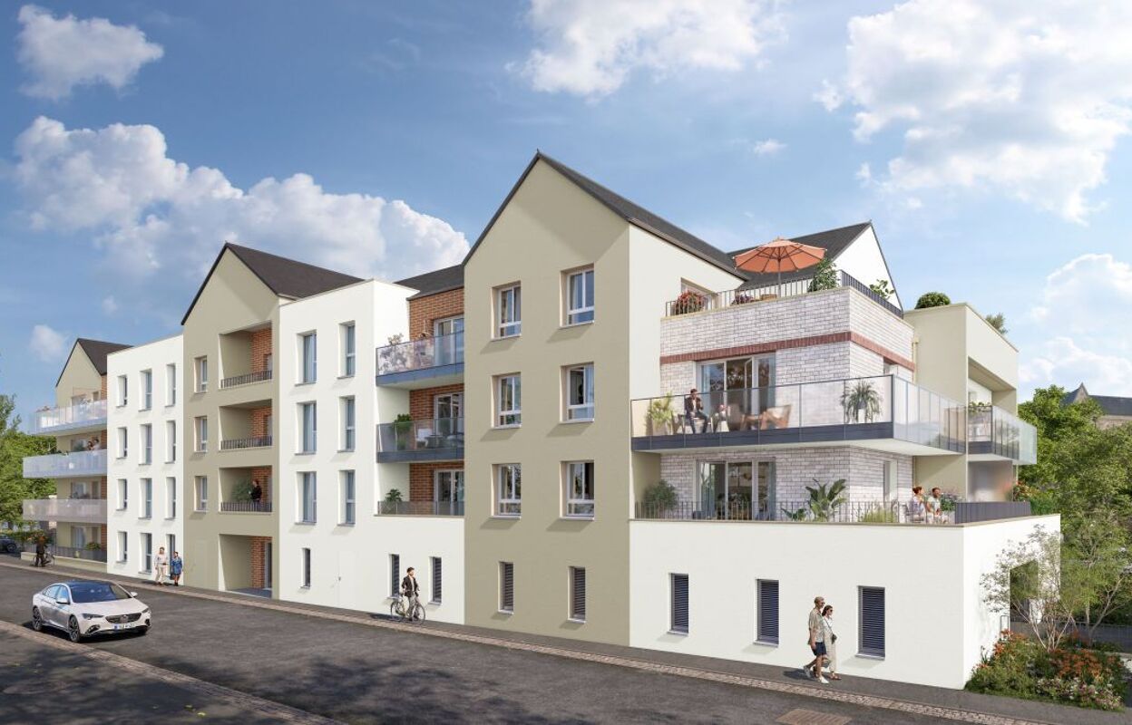 appartement neuf T2, T3, T4 pièces 38 à 82 m2 à vendre à Flers (61100)