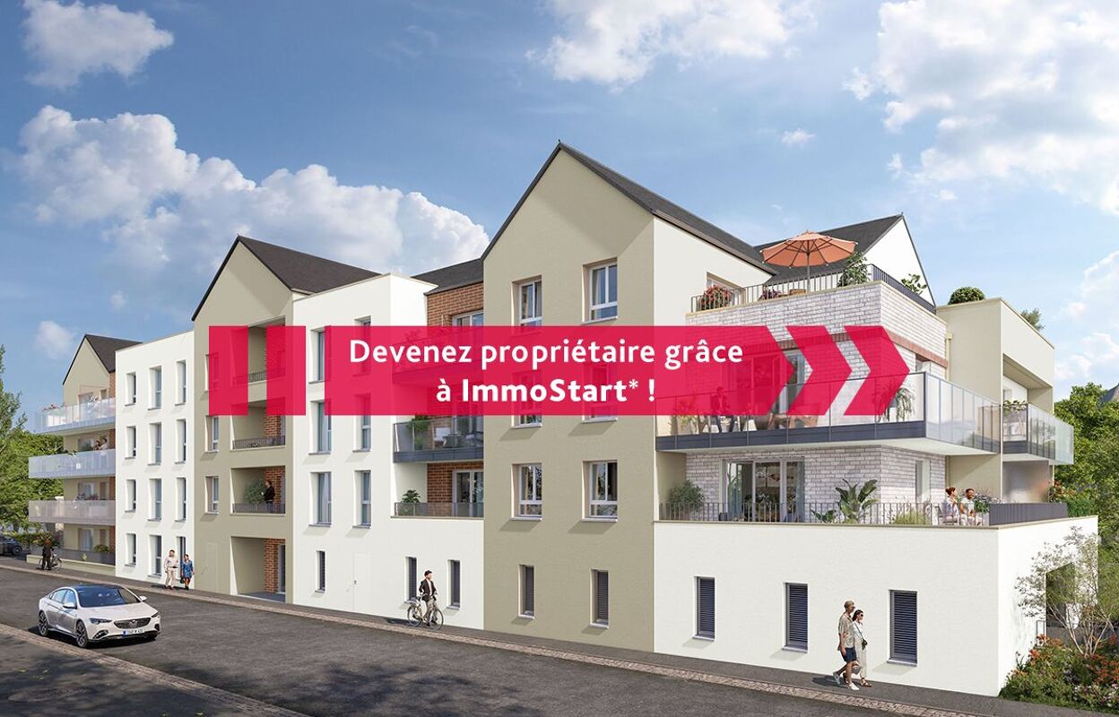 appartement neuf T2, T3, T4 pièces 41 à 82 m2 à vendre à Flers (61100)