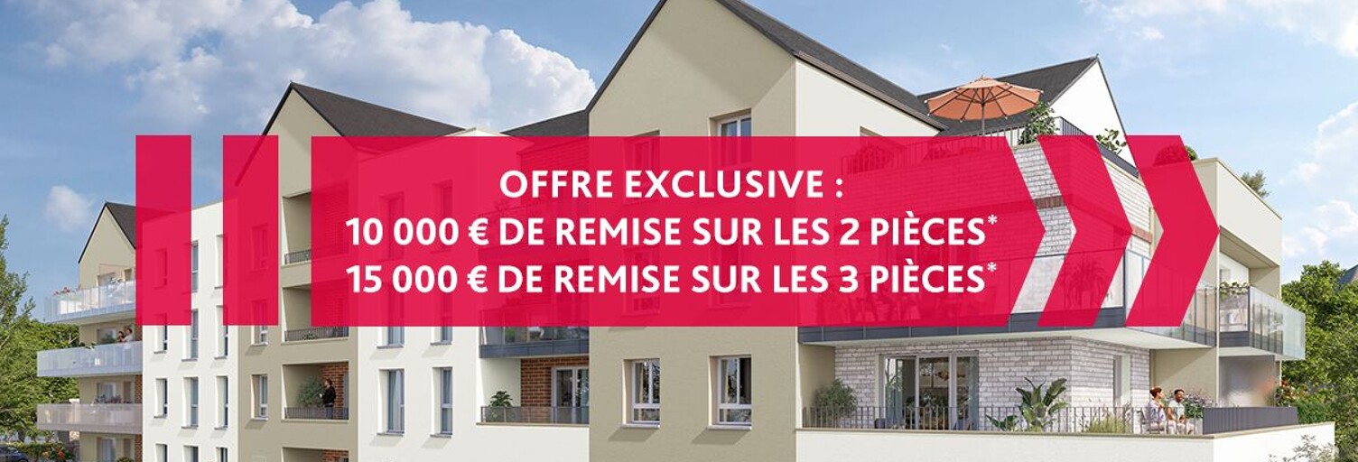 Appartement neuf T2, T3, T4 Pièce 41 à 82 m² à vendre à Flers (61100)
