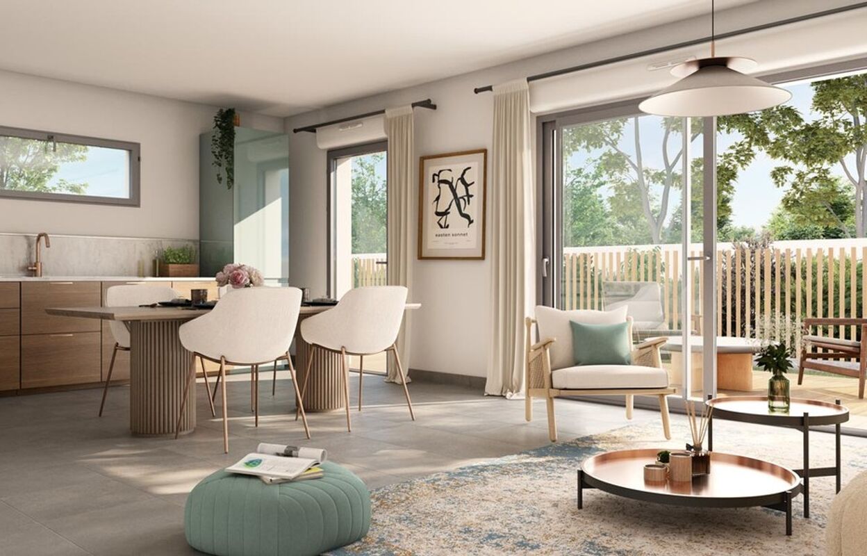 appartement neuf T2, T3, T4 pièces 40 à 91 m2 à vendre à Toulouse (31000)