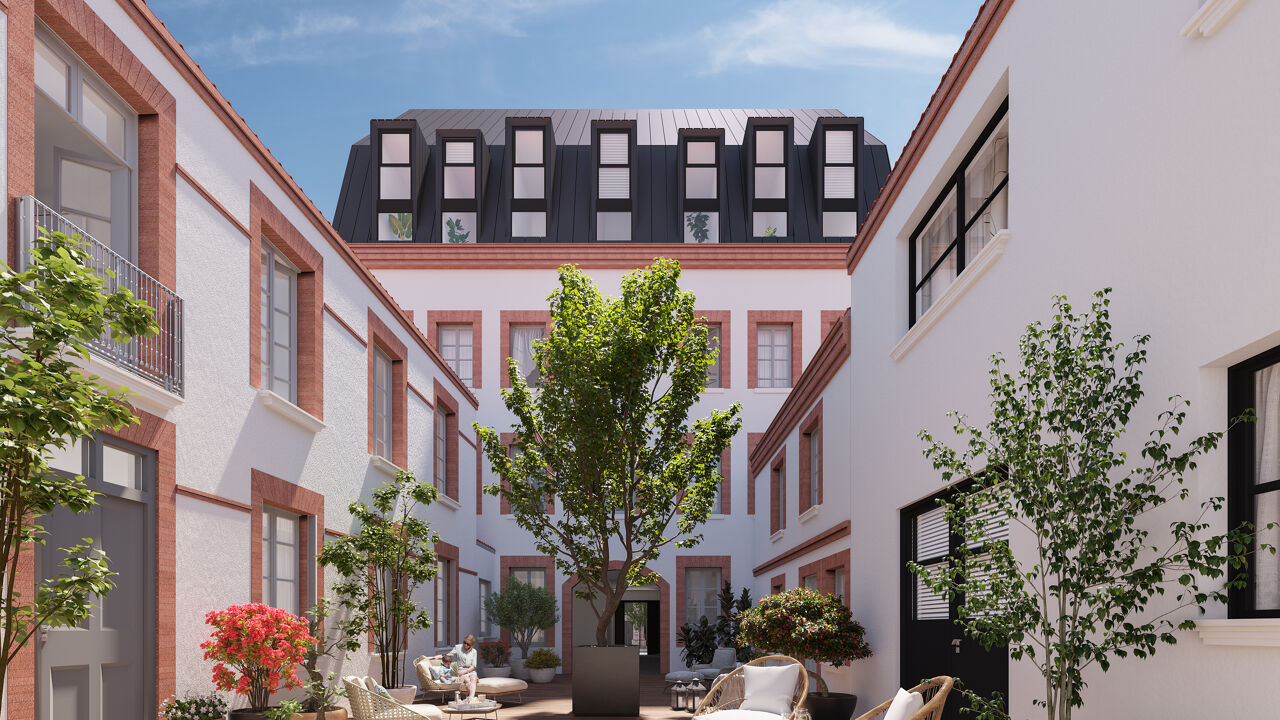 appartement neuf T2, T3, T4 pièces 29 à 88 m2 à vendre à Toulouse (31000)
